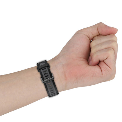 Techsuit W053 Strap for Huawei Watch / Garmin Watch Series, 18mm, Dark Blue