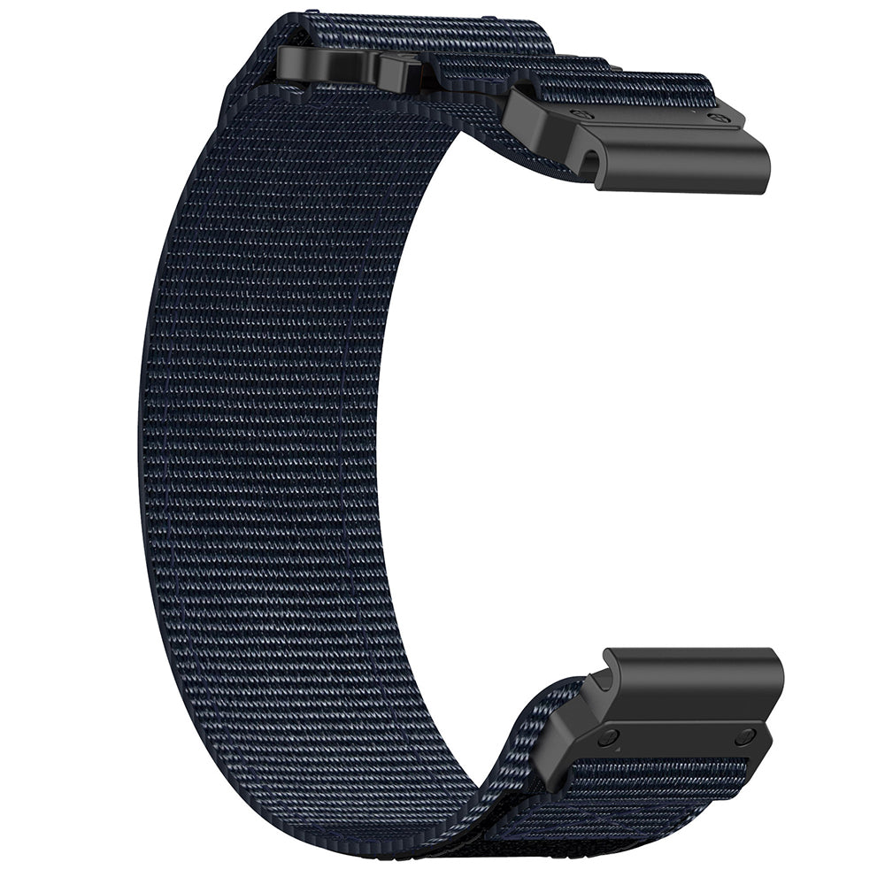 Techsuit W057 Strap for Garmin Watch Fenix / Forerunner Series, 22mm, Navy Blue