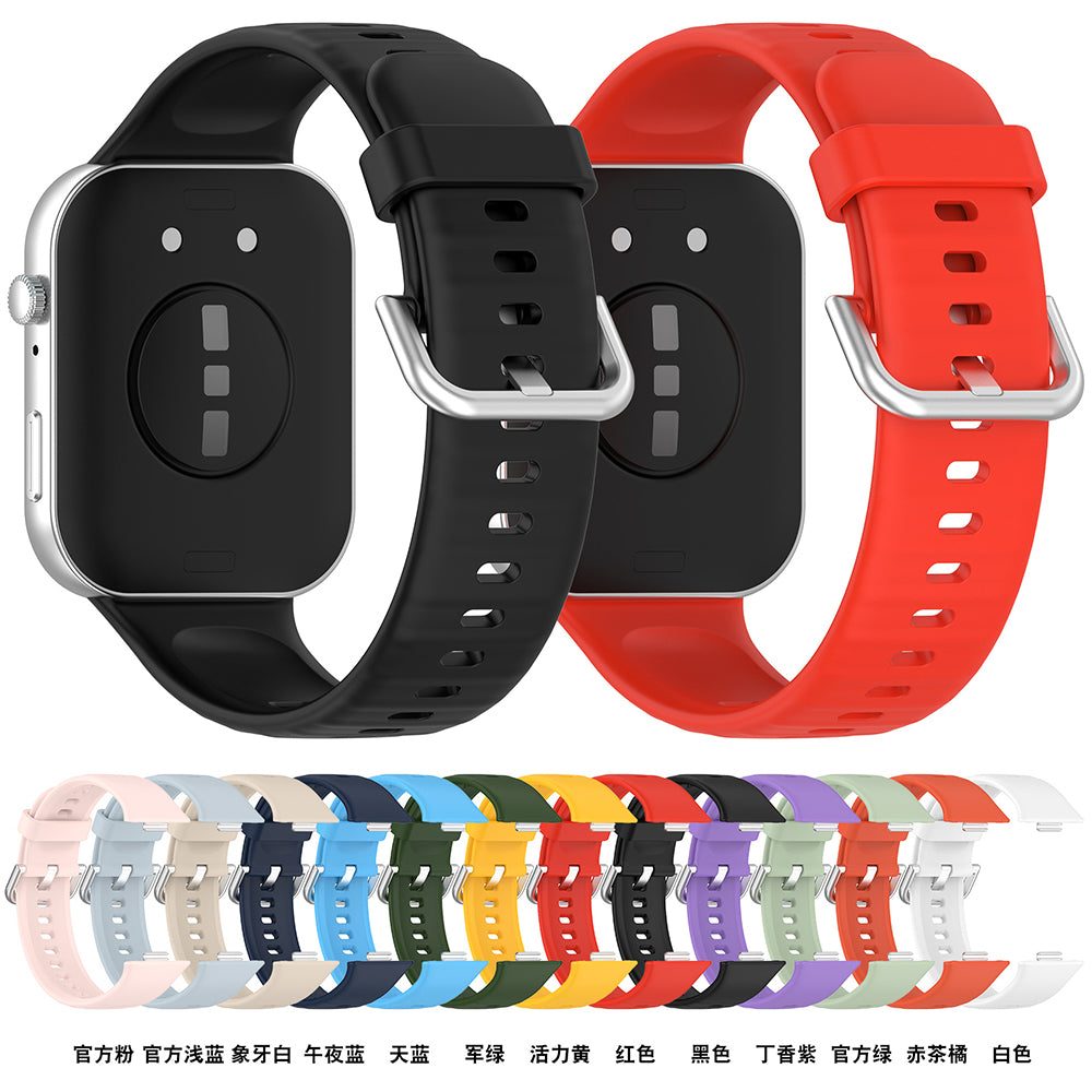 Techsuit W061 Strap for Huawei Watch Fit 4 Pro / Watch Fit 4 / Watch Fit 3, Light Green