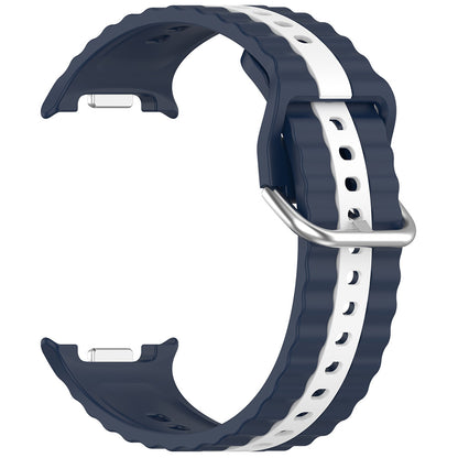 Techsuit W078 Strap for Samsung Galaxy Watch 8 Classic / Watch8 44mm / Watch 8 40mm, Navy Blue