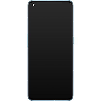 Realme GT2 Pro Touchscreen Display, with Frame, Titanium Blue, Service Pack 4909406