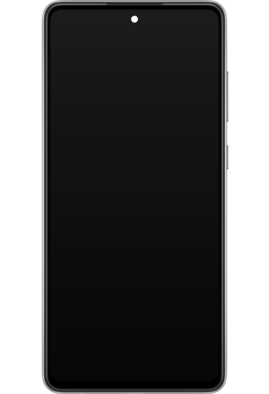 Samsung Galaxy Galaxy A72 A725 / A72 5G A726 Touchscreen Display with Frame, Black, Service Pack GH82-25460A