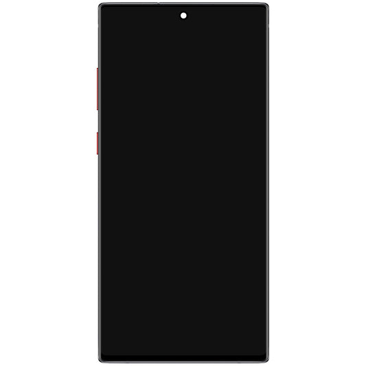 Touchscreen Display Samsung Galaxy Note 10+ 5G N976 / Note 10+ N975, with Frame, Black (Aura Black Star Wars), Service Pack GH82-21620A