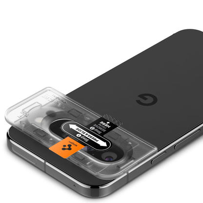 Protective Back Camera Protective Film Spigen EZ FIT for Google Pixel 9 Pro, Glass Protected, Set 2 pieces AGL08444 