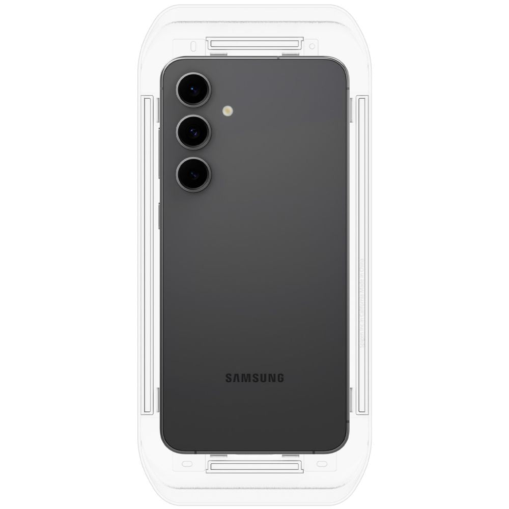 Spigen EZ FIT Screen Protector for Samsung Galaxy S24 FE S721, Glass Shield, Full Glue, Set of 2 pieces AGL08729 AGL08729 