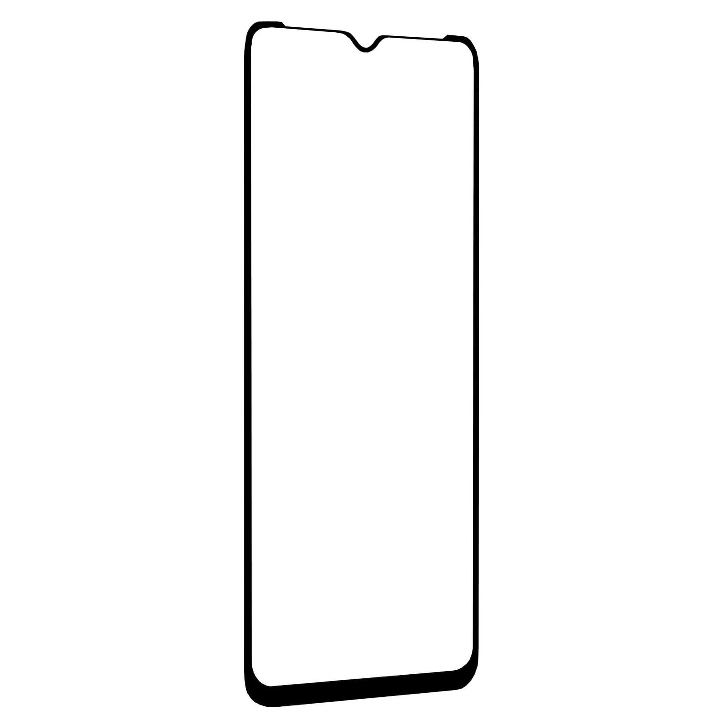 Blue Shield Screen Protector for Samsung Galaxy A23 5G A236, Tempered Glass, Full Glue, Case Friendly, Black