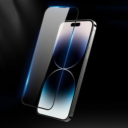 Anank 5X Reinforced Anti Crack Screen Protector for Apple iPhone 17 Pro Max, Tempered Glass, Full Glue, 3D, Black