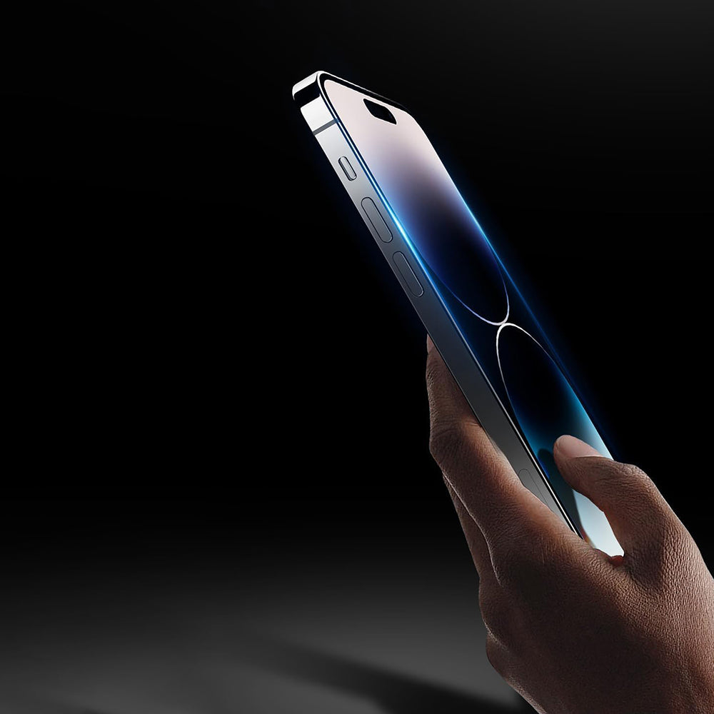 Anank 5X Reinforced Anti Crack Screen Protector for Apple iPhone 17, Tempered Glass, Full Glue, 3D, Black