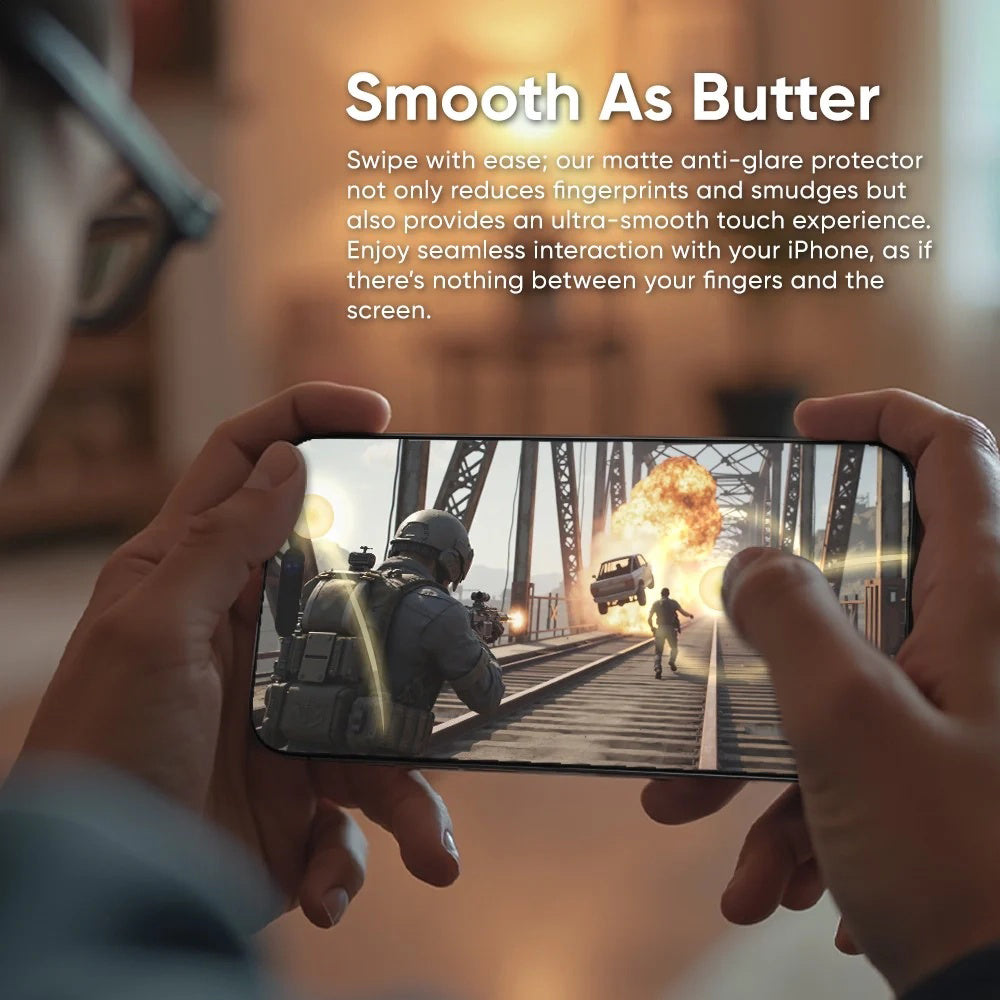 Anank 5X Reinforced Invisible Screen Protector for Apple iPhone 17 Air, Tempered Glass, Full Glue, 3D, Black