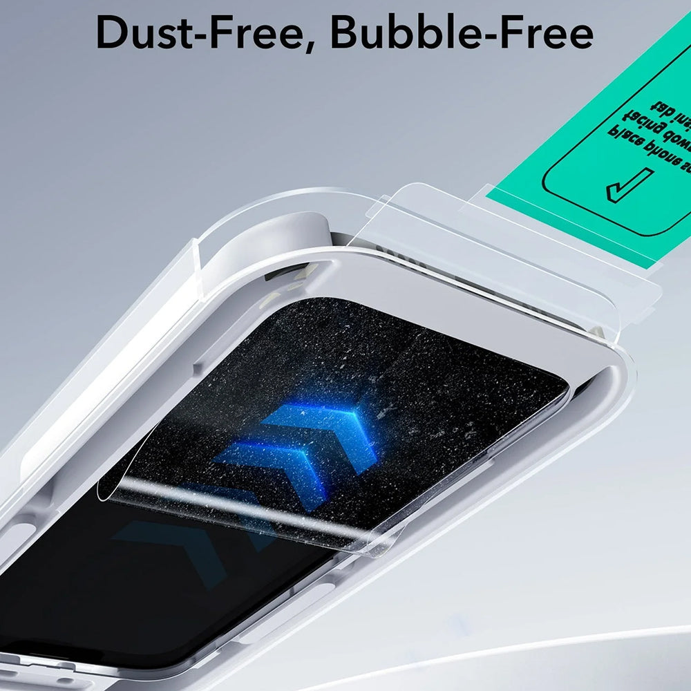 ESR UltraFit Screen Protector for Apple iPhone 17 Pro Max, Tempered Glass, Full Glue, Set of 3 Pieces