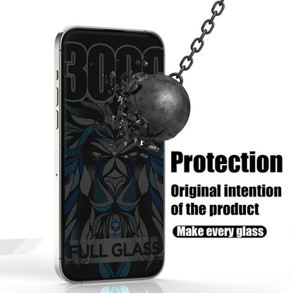 Privacy Screen Protector Lito D+ Max 300C for Apple iPhone 17 / 16 Pro, Tempered Glass, Full Glue