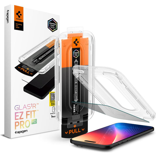 Privacy Screen Protector Spigen GlastR EZ FIT Pro for Apple iPhone 17 Air, Tempered Glass, Full Glue