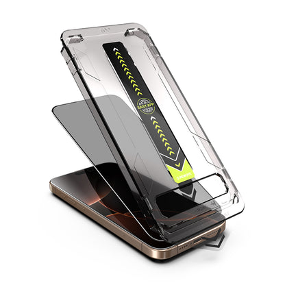 Privacy Screen Protector Techsuit TitanGlass for Apple iPhone 17 Air, Tempered Glass, Full Glue, Set of 2 Pieces