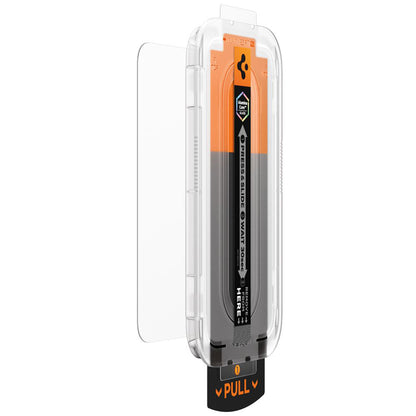 Spigen GlastR EZ FIT Pro Screen Protector for Apple iPhone 17 Pro / 17 / 16 Pro, Tempered Glass, Full Glue