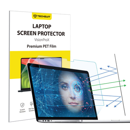 Anti Blue Light Screen Protector Techsuit VisionProX for Apple MacBook Air M3 13inch (2024), Plastic