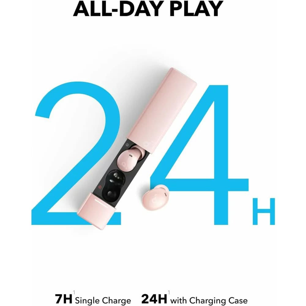 Handsfree Bluetooth Anker SoundCore A30i, TWS, Pink A3958G51