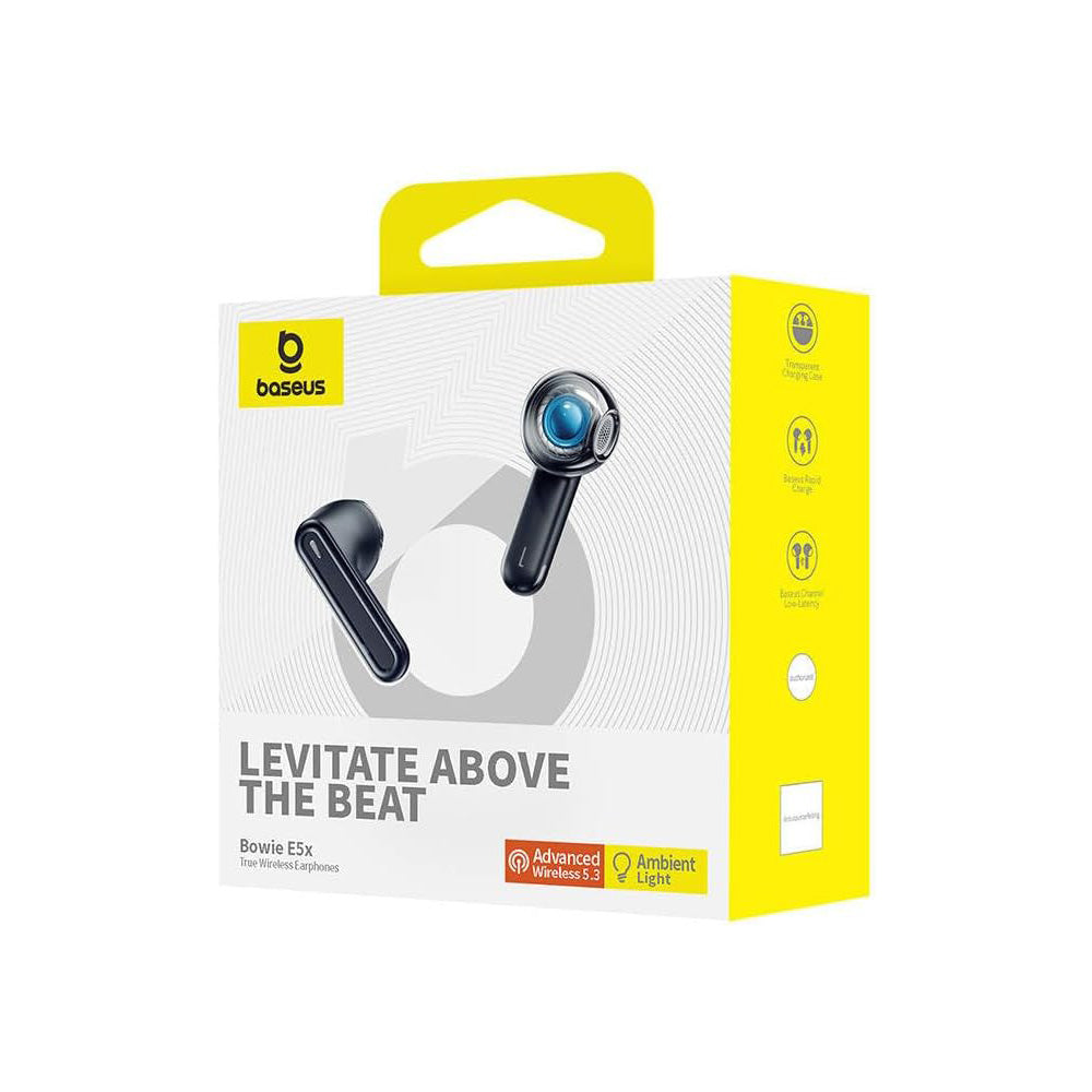 Handsfree Bluetooth Baseus Bowie E5x, TWS, Black A00060101123-00