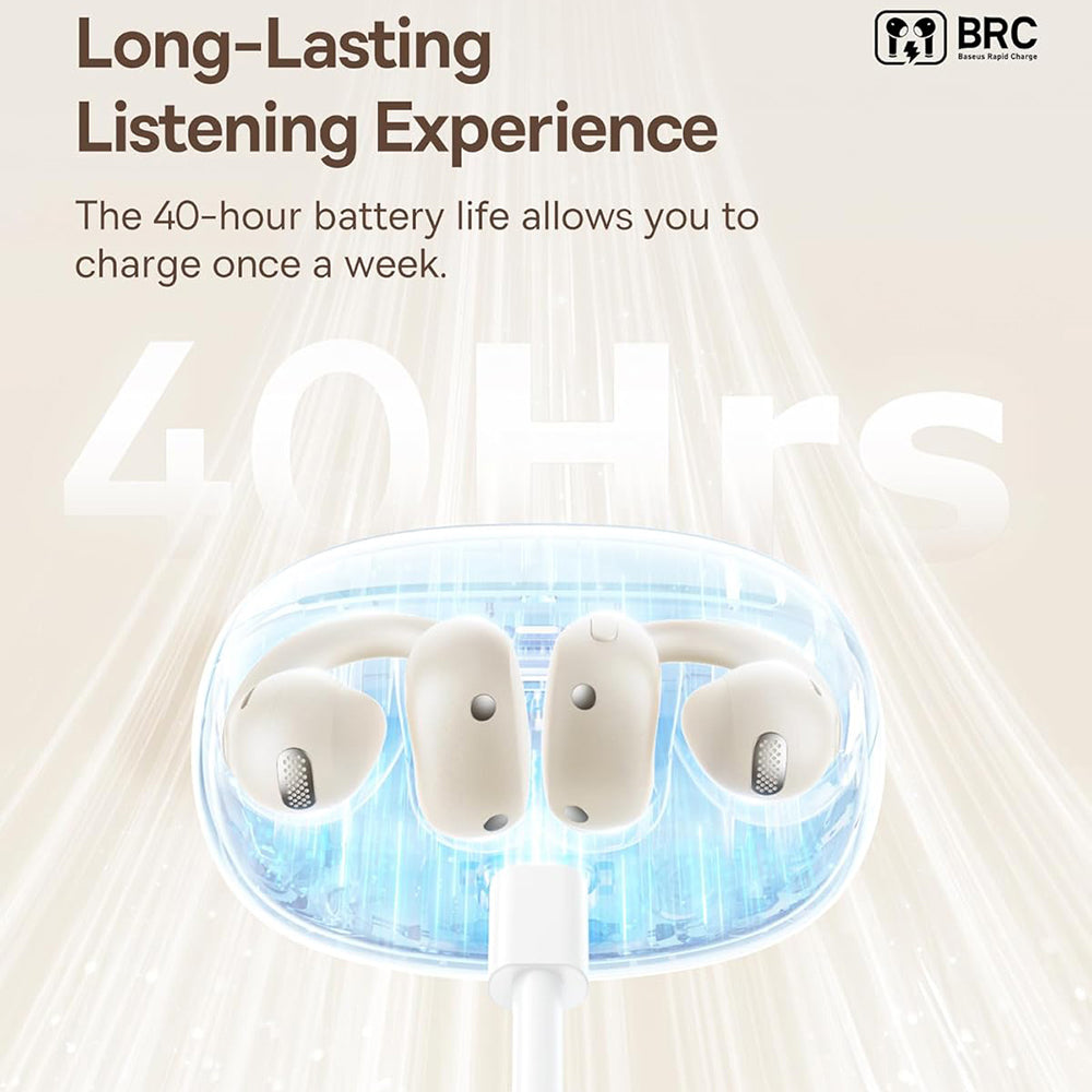 Handsfree Bluetooth Baseus Bowie MC1, TWS, White A00083501226-00