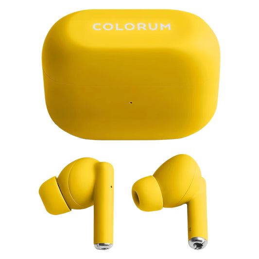 Handsfree Bluetooth Colorum CTWS-05, TWS, Yellow 