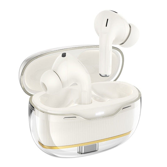 Handsfree Bluetooth HOCO EW54, TWS, White (Milky White)