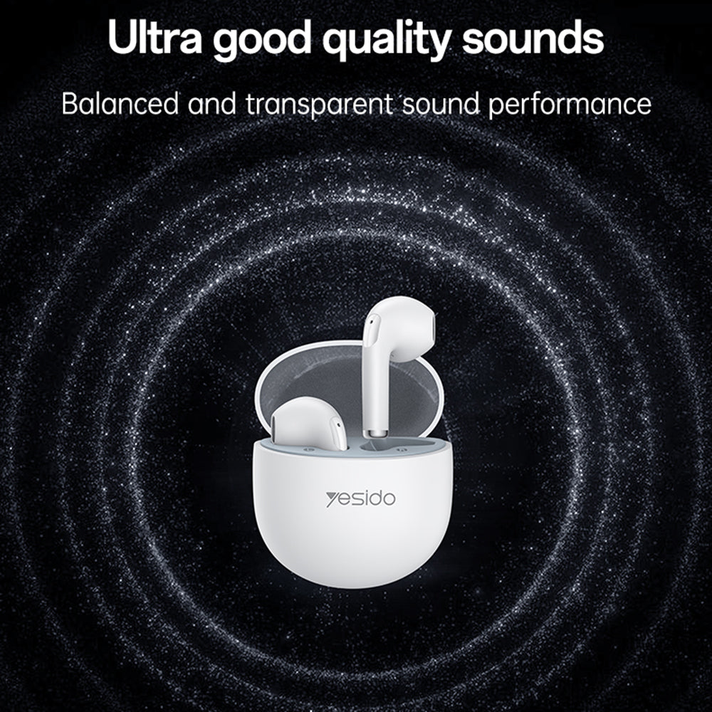 Handsfree Bluetooth Yesido TWS35, TWS, White