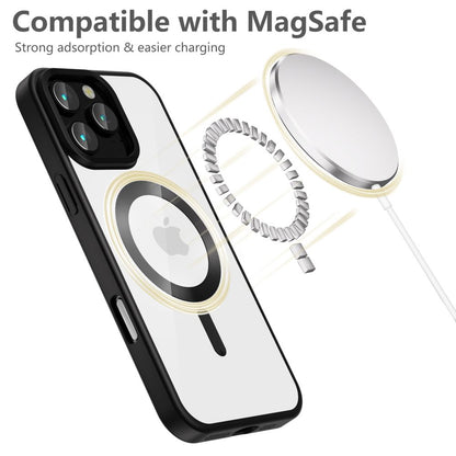 MagSafe Case for Apple iPhone 16 Pro Max, Tech-Protect, Magflex Satin, Black 