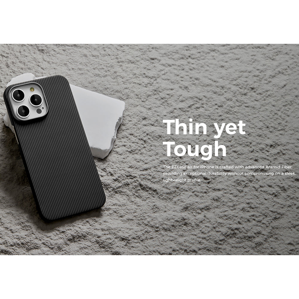 MagSafe Case for Apple iPhone 15, Edizard, Air, Black