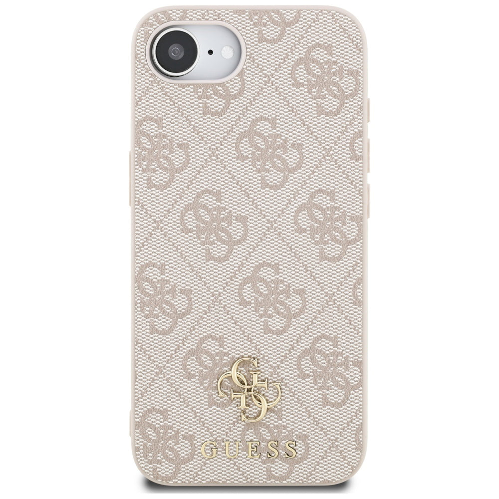 MagSafe Case for Apple iPhone 16e, Guess, 4G Classic, Pink