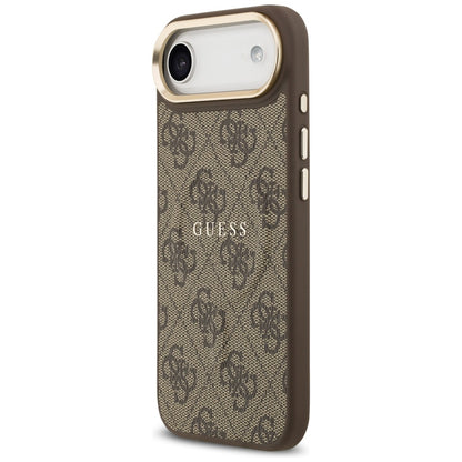 MagSafe Case for Apple iPhone 17 Air, Guess, 4G Classic, Brown