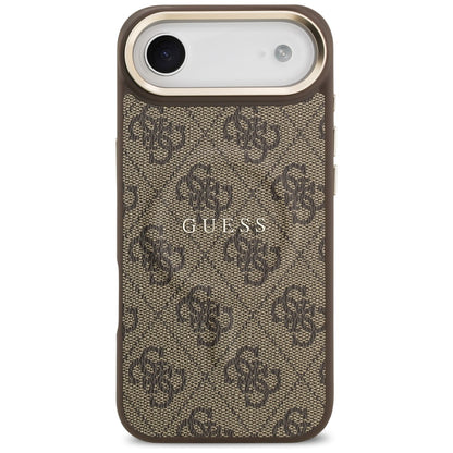 MagSafe Case for Apple iPhone 17 Air, Guess, 4G Classic, Brown