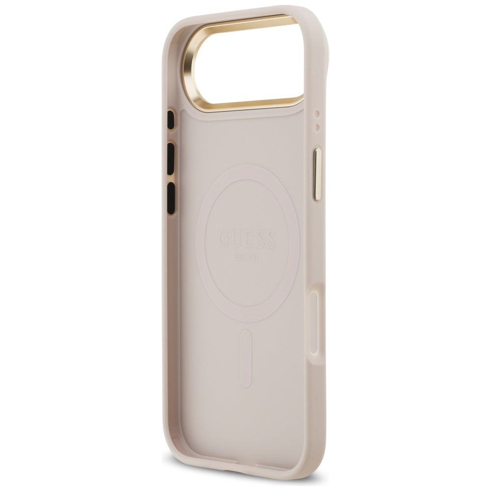 MagSafe Case for Apple iPhone 17 Air, Guess, 4G Stripe, Pink