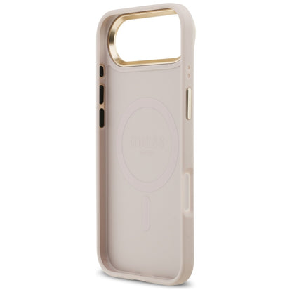 MagSafe Case for Apple iPhone 17 Air, Guess, 4G Stripe, Pink
