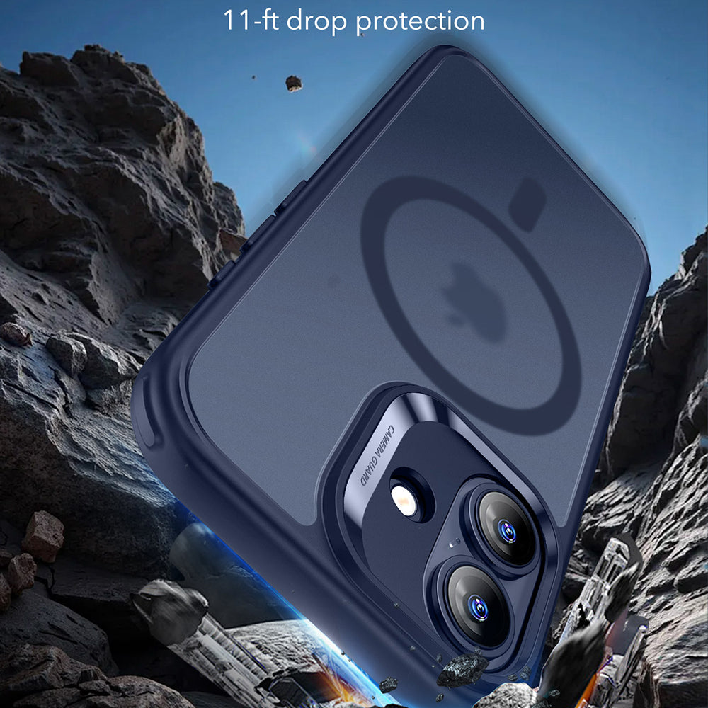 MagSafe Case for Apple iPhone 17, ESR, Classic Hybrid, Satin Blue
