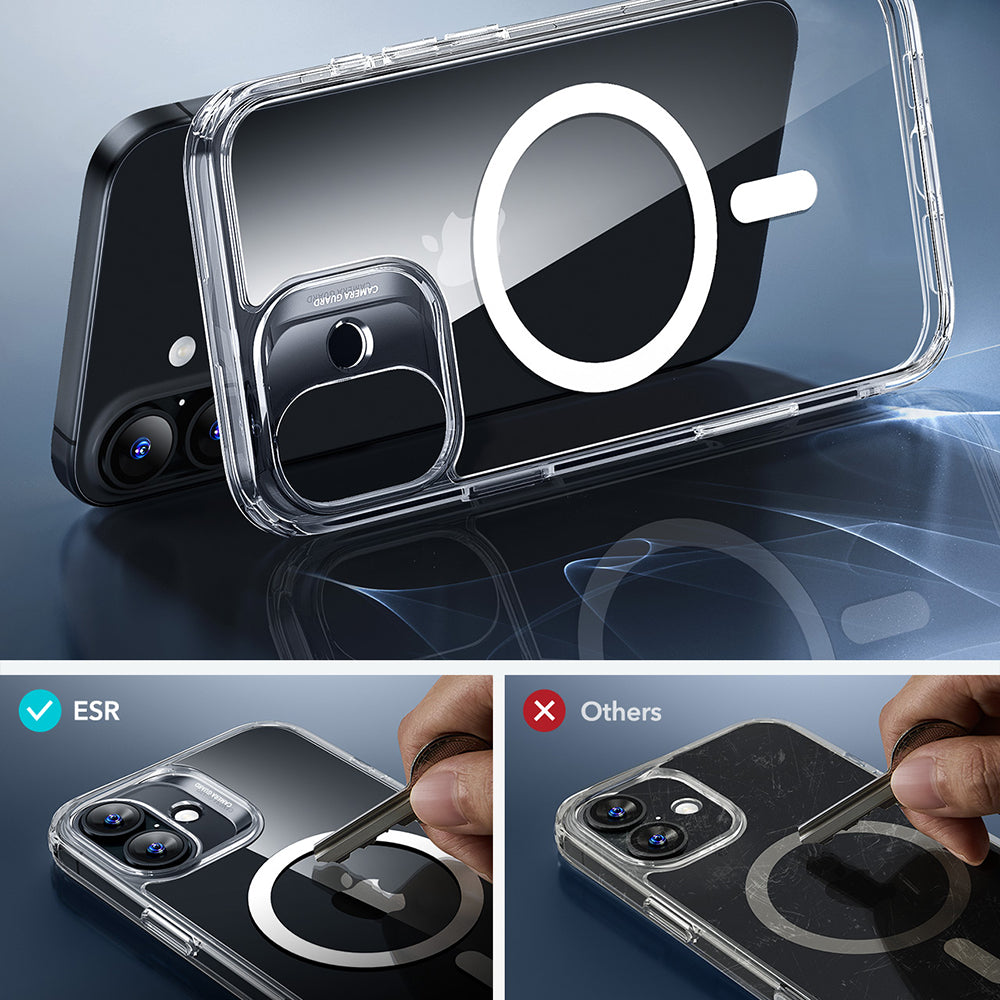 MagSafe Case for Apple iPhone 17, ESR, Classic Hybrid, Transparent