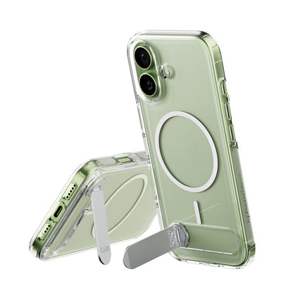 MagSafe Case for Apple iPhone 17, PanzerGlass, Care Feature Kickstand, Transparent