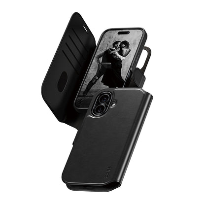 MagSafe Case for Apple iPhone 17, PanzerGlass, Care Feature Tango Two-in-One, Black