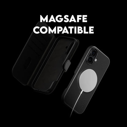 MagSafe Case for Apple iPhone 17, PanzerGlass, Care Feature Tango Two-in-One, Black