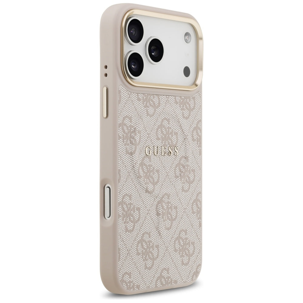 MagSafe Case for Apple iPhone 17 Pro, Guess, 4G Classic, Pink