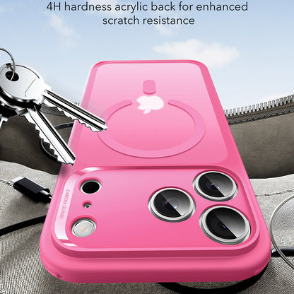 MagSafe Case for Apple iPhone 17 Pro Max, ESR, Classic Hybrid, Satin Pink