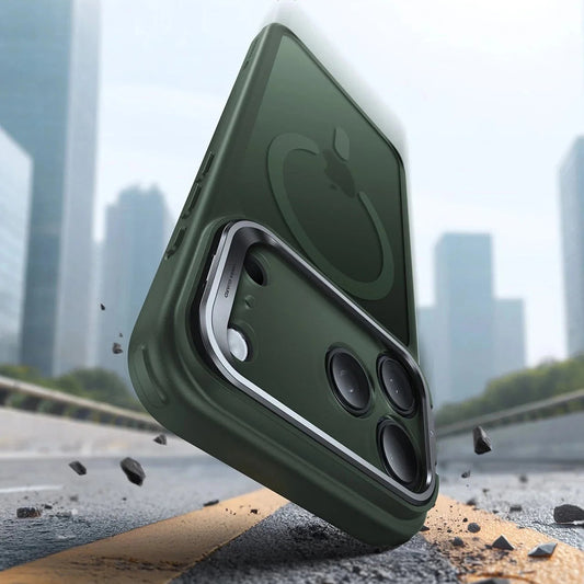 MagSafe Case for Apple iPhone 17 Pro Max, ESR, Classic Hybrid, Satin Green