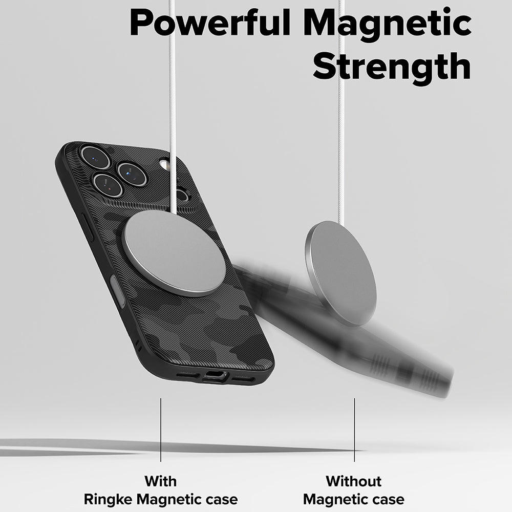 MagSafe Case for Apple iPhone 17 Pro Max, Ringke, Onyx, Camouflage