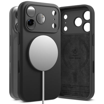 MagSafe Case for Apple iPhone 17 Pro Max, Ringke, Silicone, Black