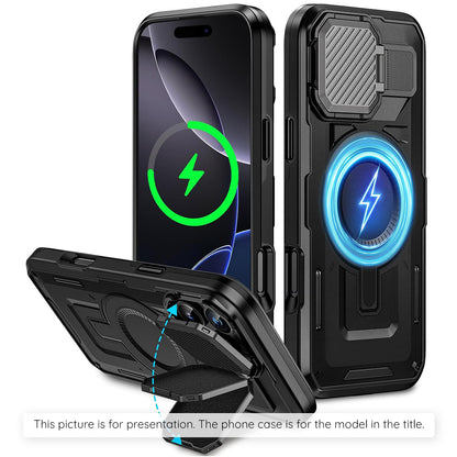 MagSafe Case for Apple iPhone 17 Pro Max, Techsuit, CamVault, Black