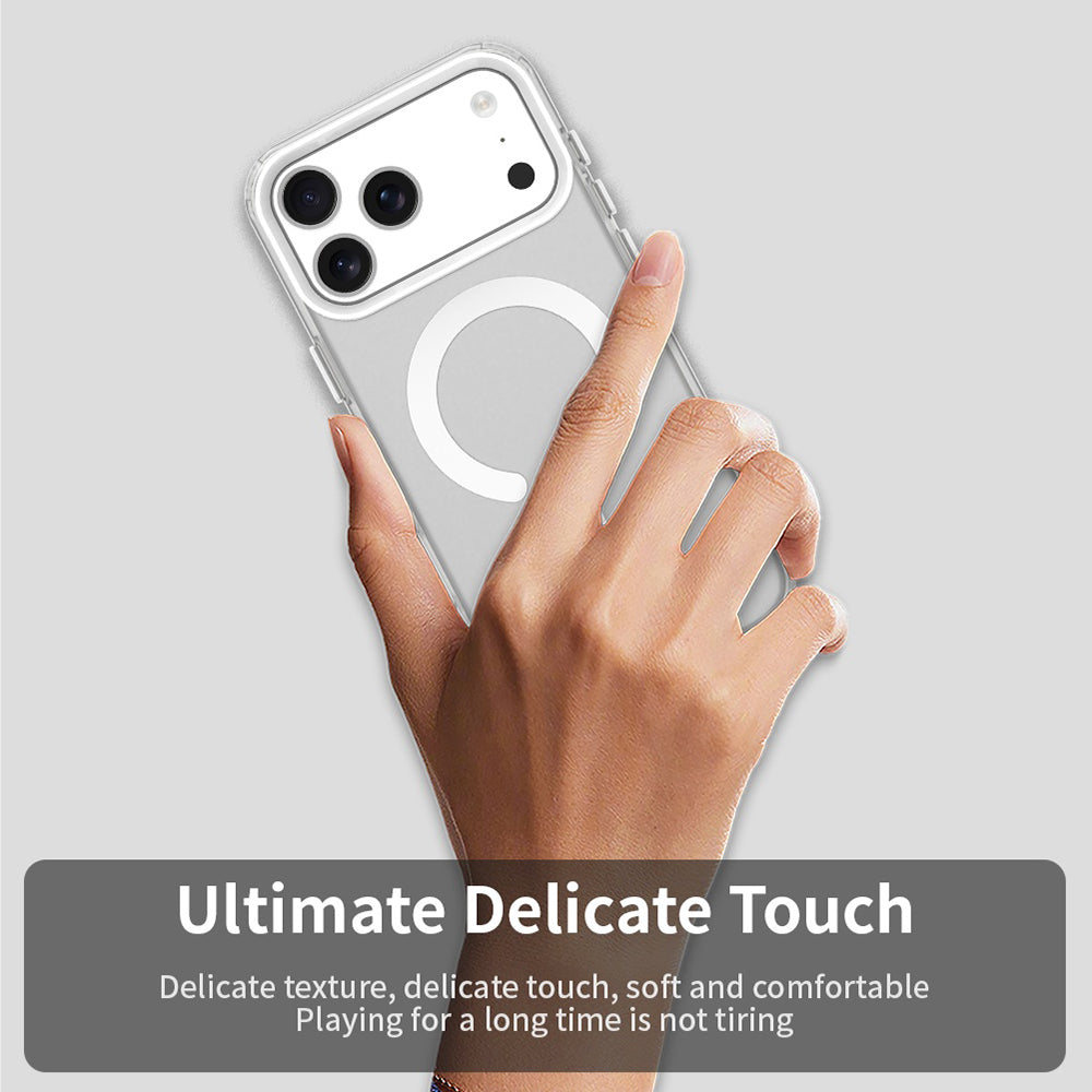 MagSafe Case for Apple iPhone 17 Pro Max, Techsuit, CandyCase, White