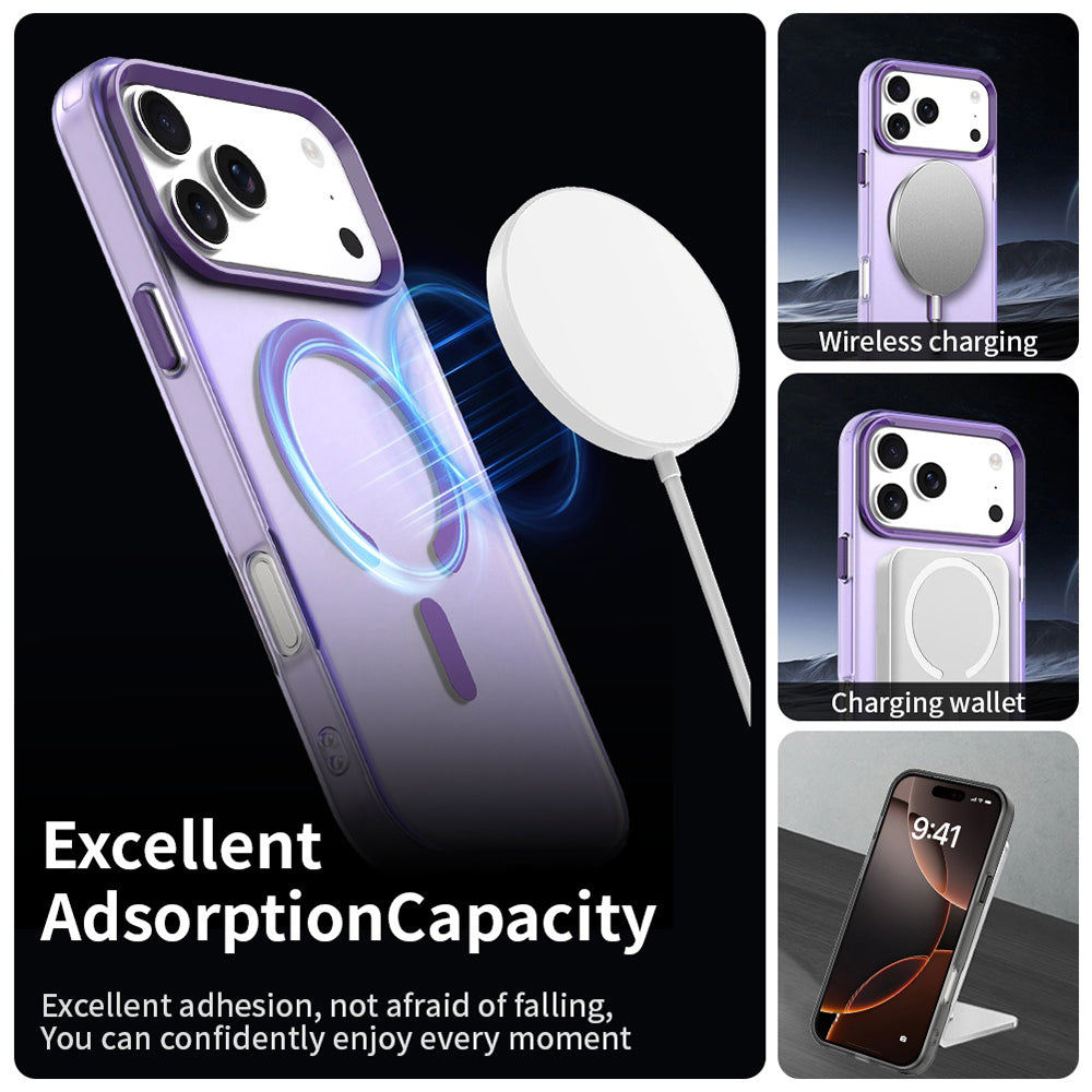 MagSafe Case for Apple iPhone 17 Pro Max, Techsuit, CandyCase, Purple