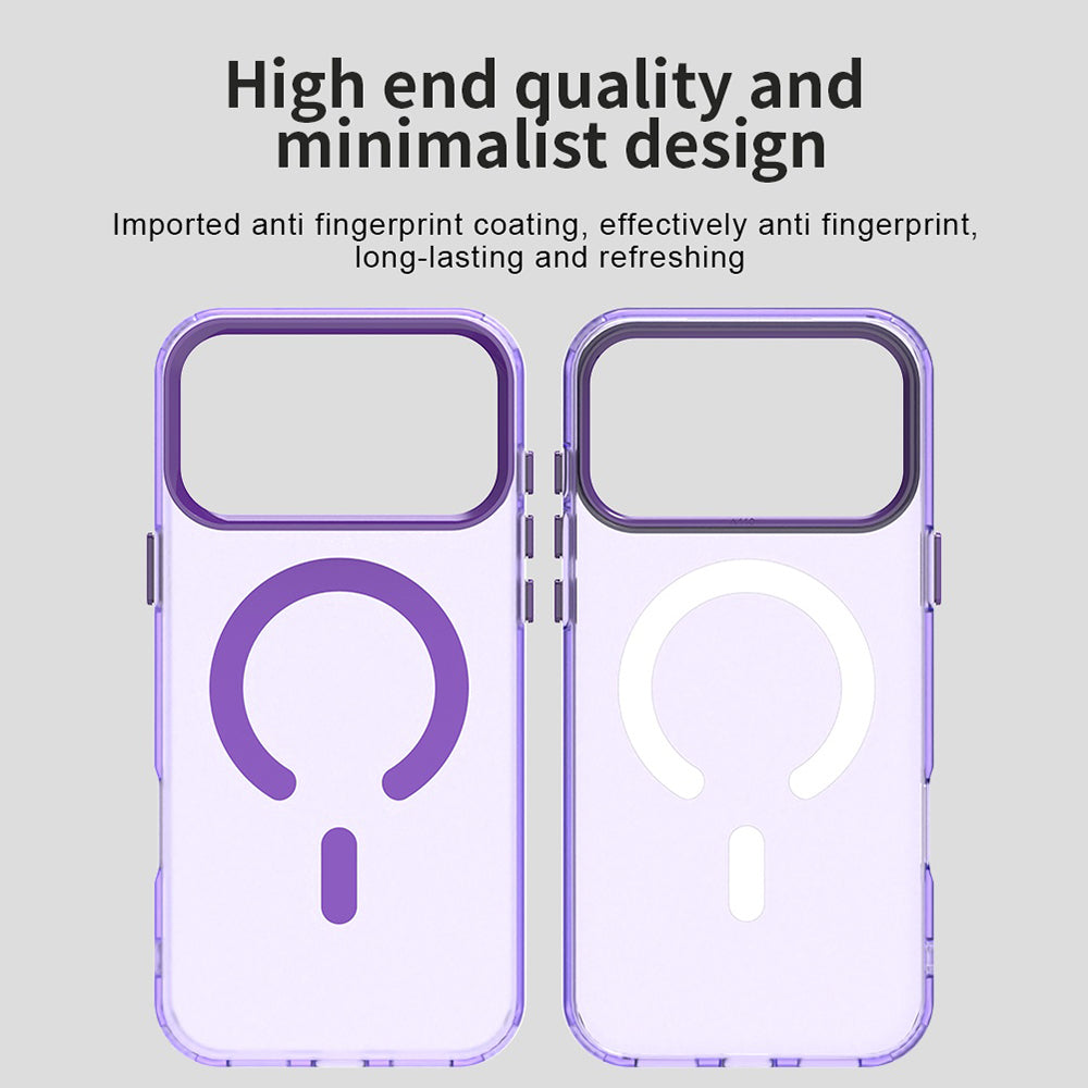 MagSafe Case for Apple iPhone 17 Pro Max, Techsuit, CandyCase, Purple