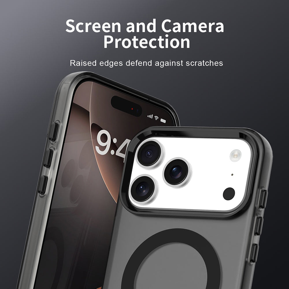 MagSafe Case for Apple iPhone 17 Pro Max, Techsuit, CandyCase, Black