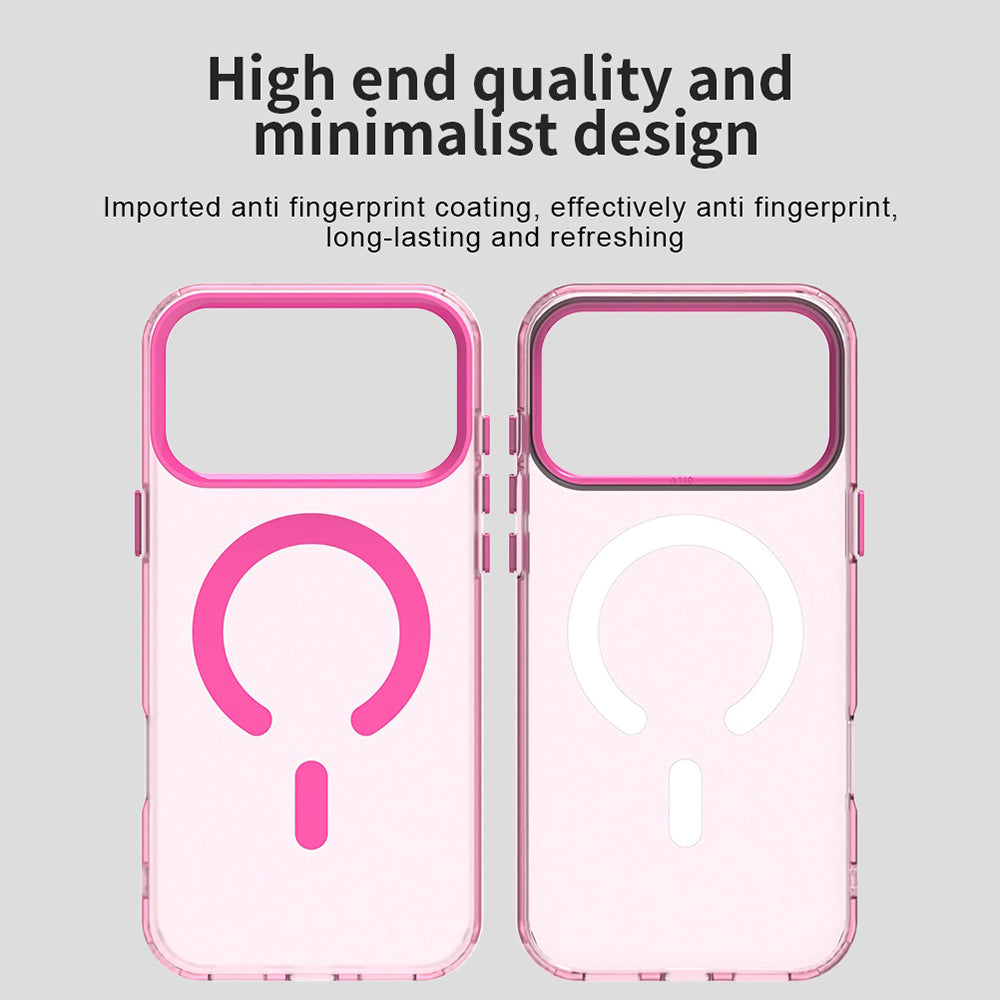 MagSafe Case for Apple iPhone 17 Pro Max, Techsuit, CandyCase, Pink