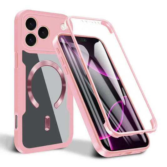 MagSafe Case for Apple iPhone 17 Pro Max, Techsuit, ColorVerse 360, Pink