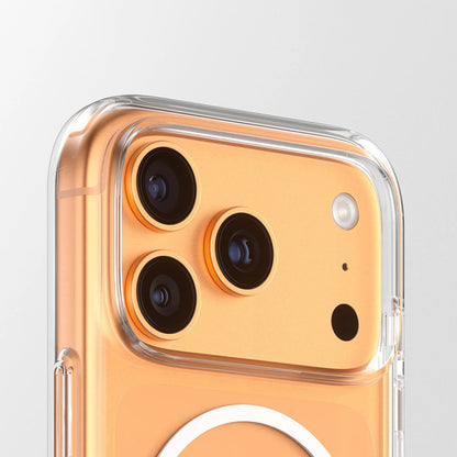 MagSafe Case for Apple iPhone 17 Pro, PanzerGlass, Care Feature Kickstand, Transparent
